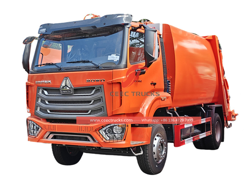 Howo garbaeg compactor truck