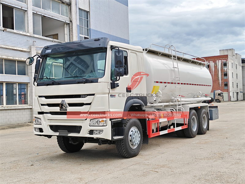 Howo 6x4 Solid Substances Vacuum Truck