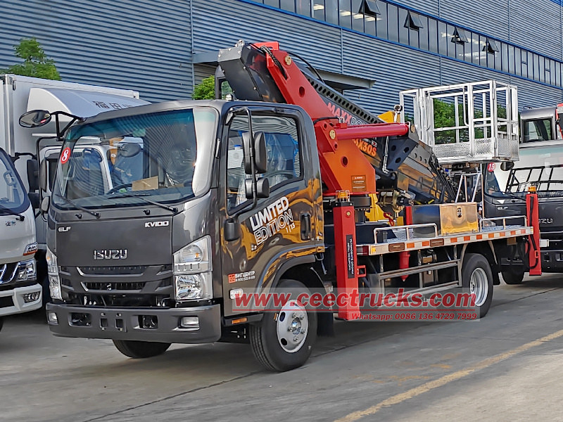 ISUZU 20m aerial working platform truck