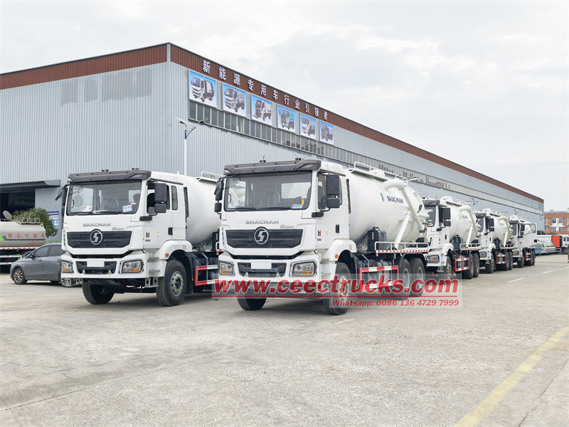 Shacman 20000L vacuum sewer tanker truck