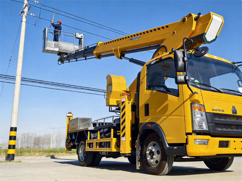 Howo aerial platform truck