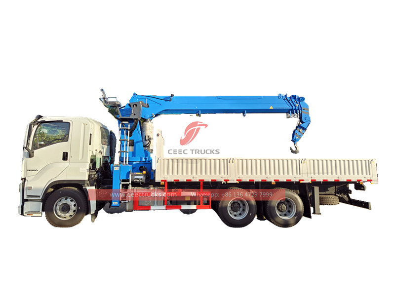 Isuzu GIGA cabin 6x4 crane truck