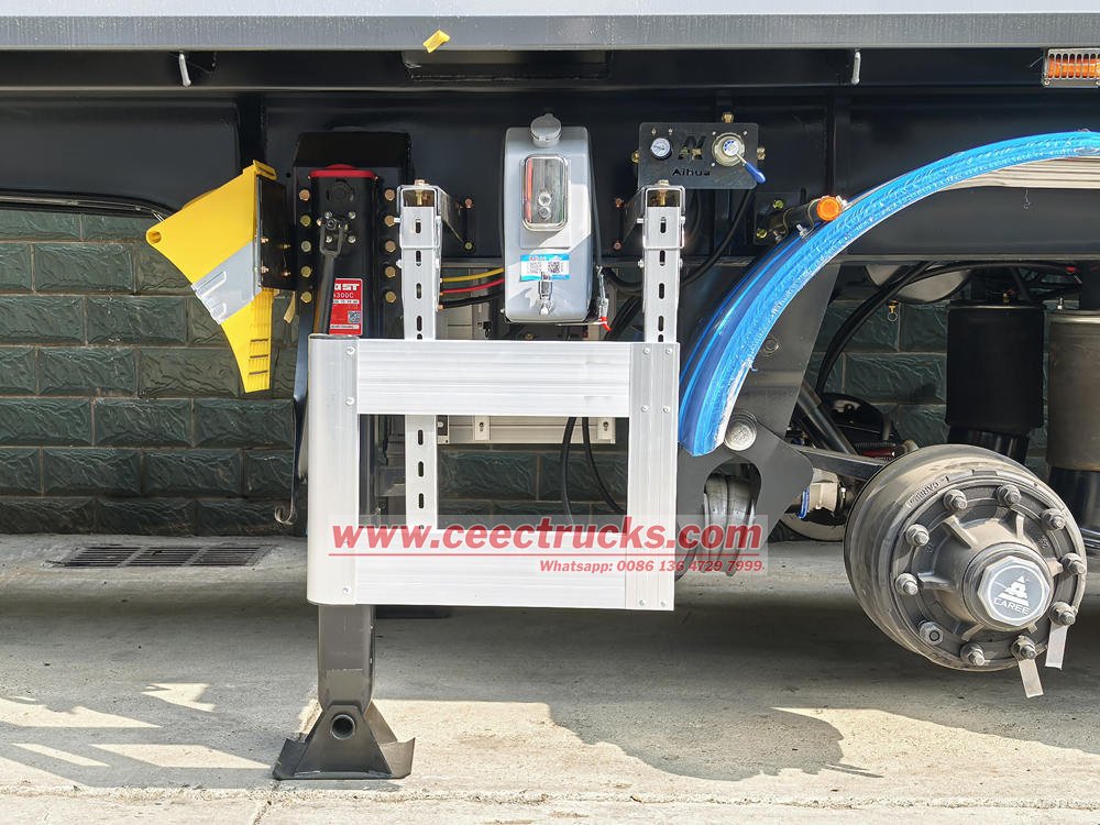 4 axles 50tons dumper tipper