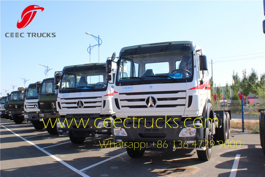 Kenya export Beiben 2538 tractor trucks