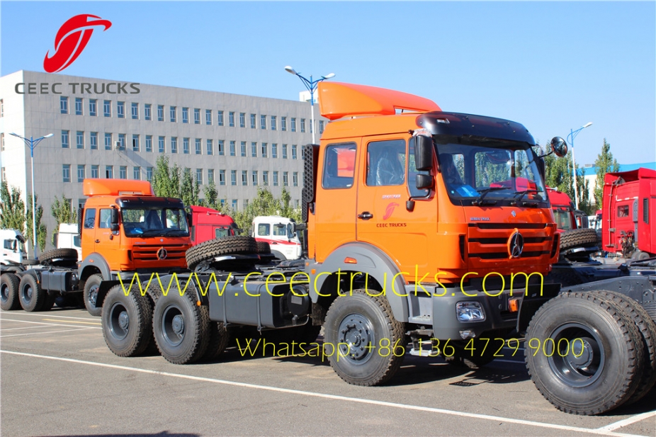 China NO.1 beiben 2638 tractor head supplier