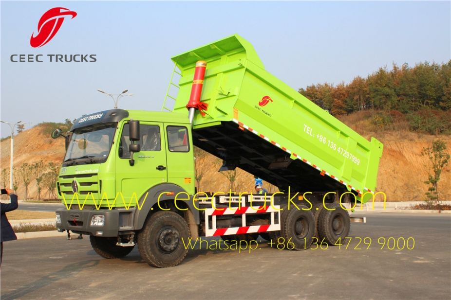 Best quality north benz 2538 tipper trucks manufacturer