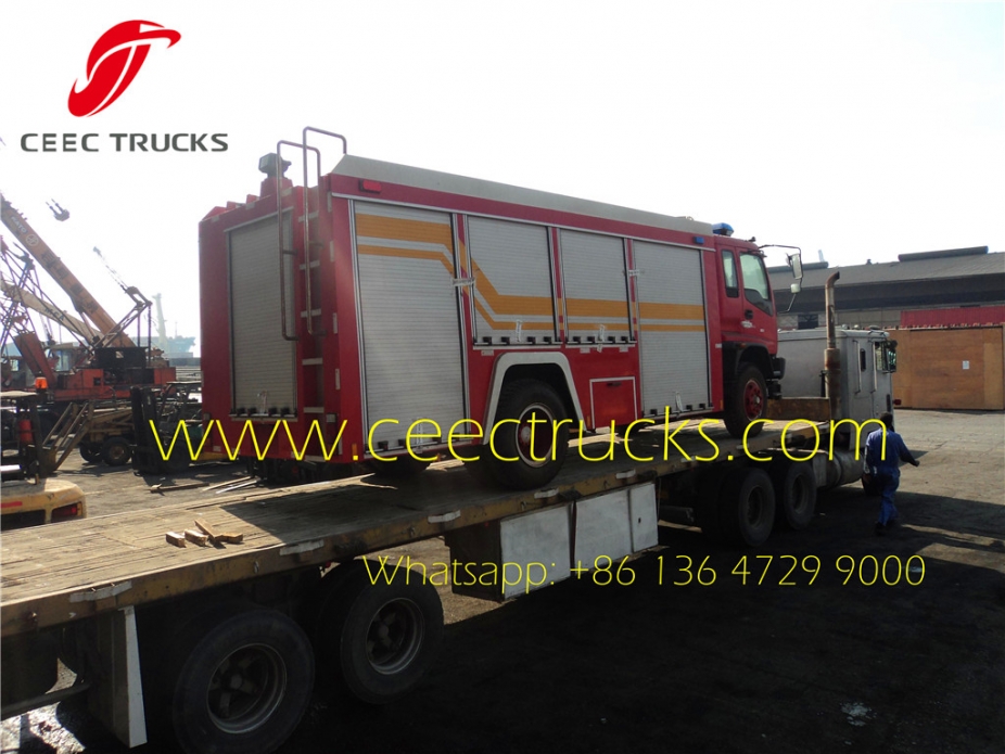 best isuzu fire trucks for Myanmar