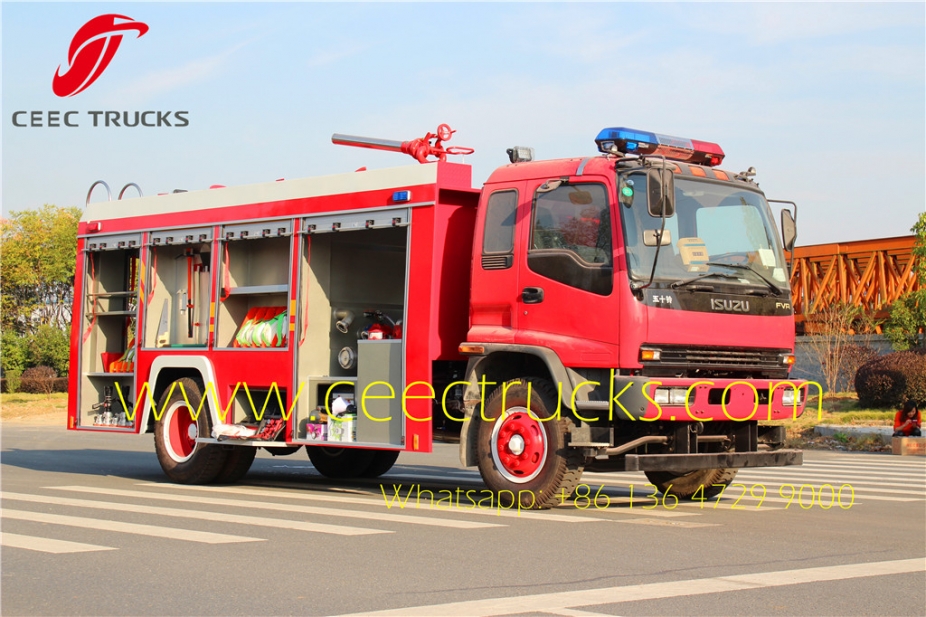 best isuzu fire trucks for Myanmar