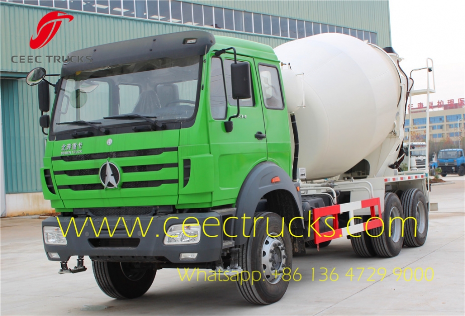 beiben 2534 transit mixer truck