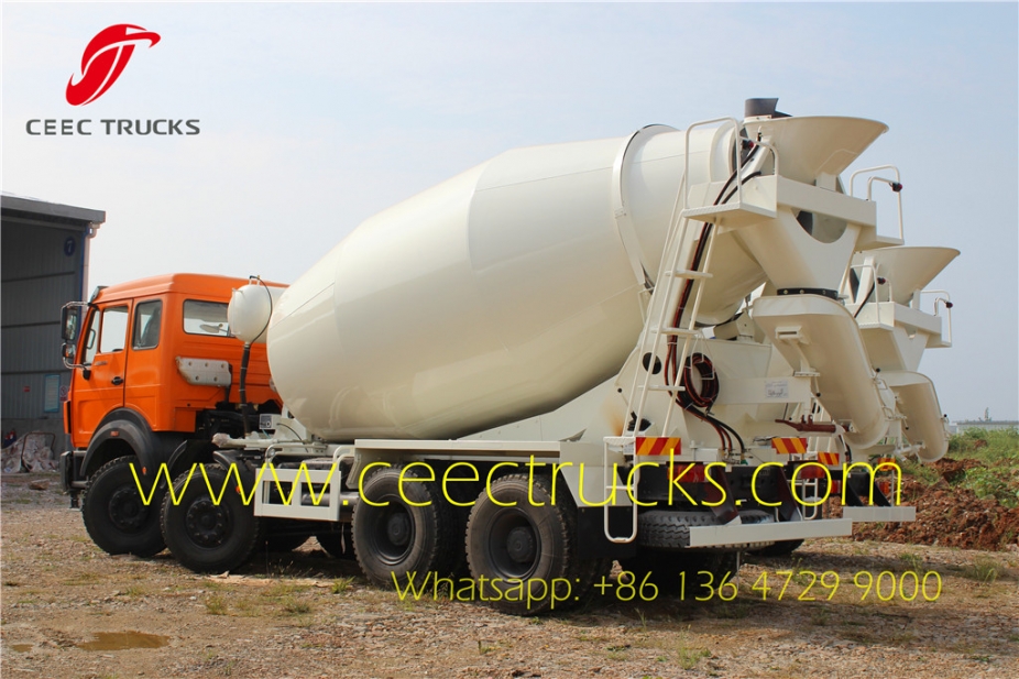 China best beiben 3138 transit mixer truck