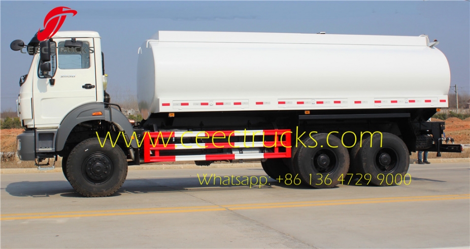 Kenya beiben RHD 2538 water tanker truck