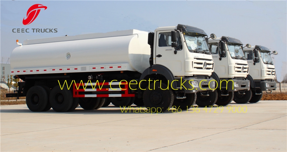 Kenya beiben RHD 2538 water tanker truck