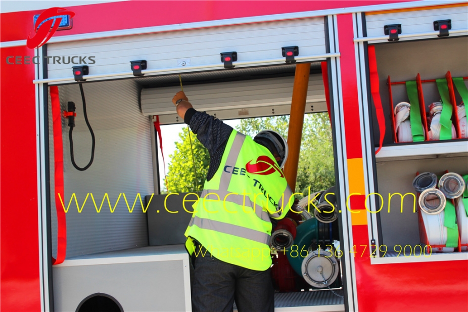 Kenya FAW brand 8000 liters firefighting trucks