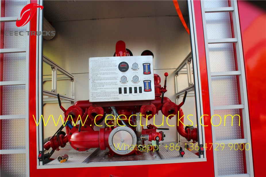 Kenya FAW brand 8000 liters firefighting trucks