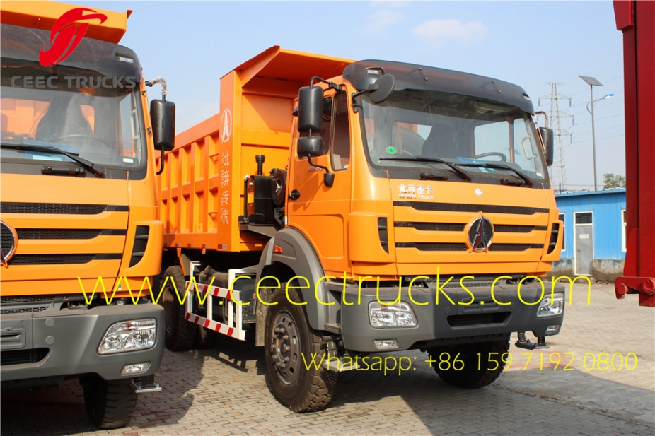 beiben 2538 tipper drawing north benz 6*4 dumper trucks