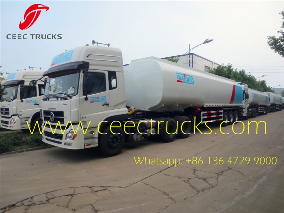 Professional 50 CBM Fuel Tank Trailer manufacturer CEEC