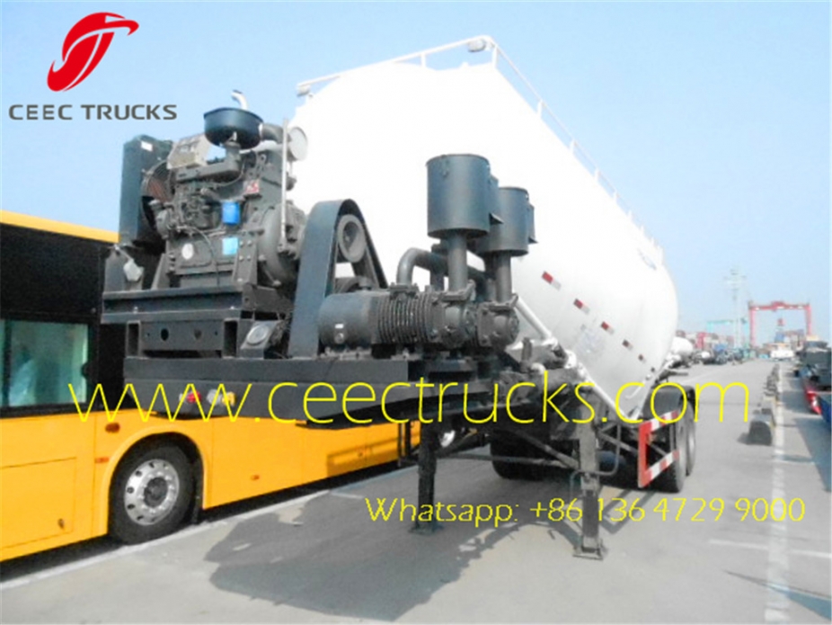 2016 design cement powder tank semitrailer