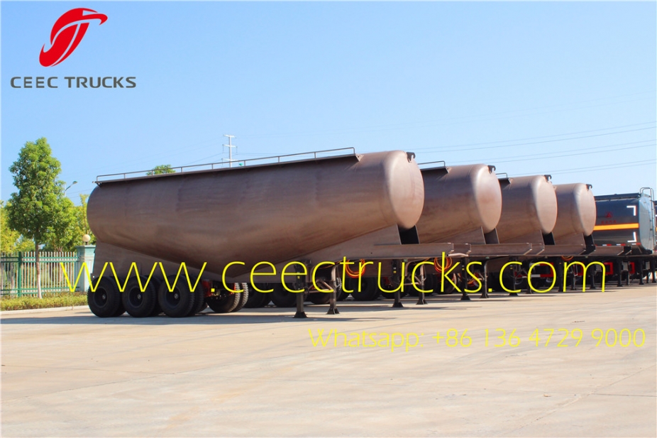 3axle bulk cement transport semi trailer