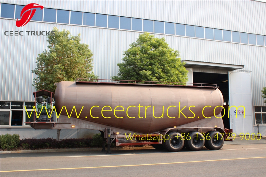 3axle bulk cement transport semi trailer