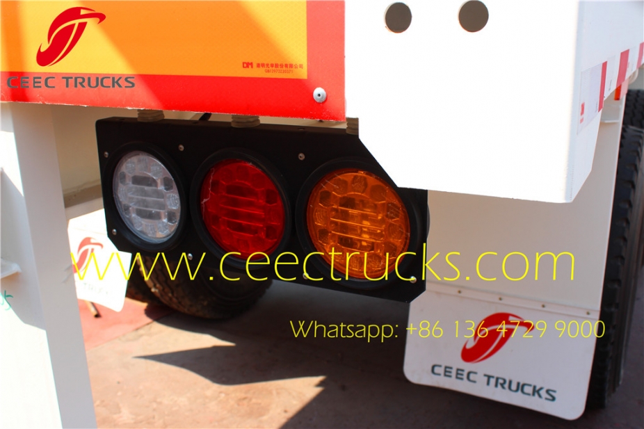 Togo 50 CBM cement bulk tanker semitrailer supplier