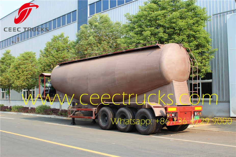 3axle bulk cement transport semi trailer