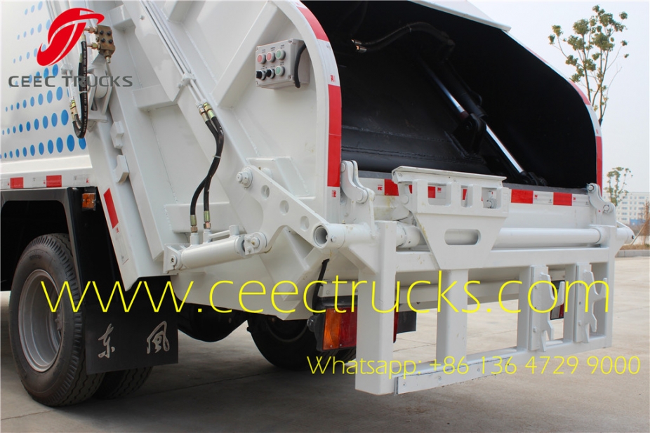 ISUZU 4 CBM refuse compactor truck supplier