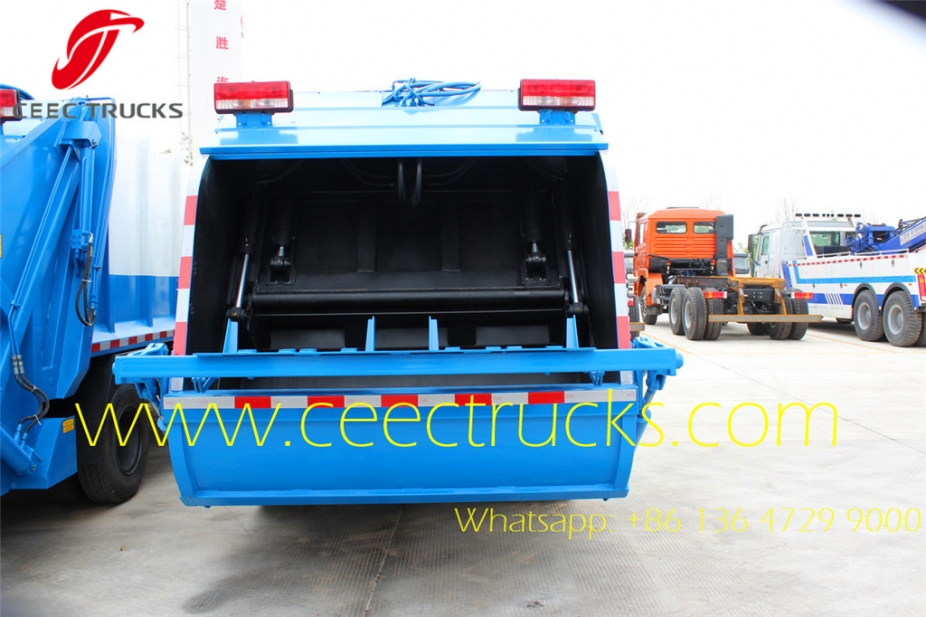 small 8 cbm dongfeng compactor refuse trucks hot sale