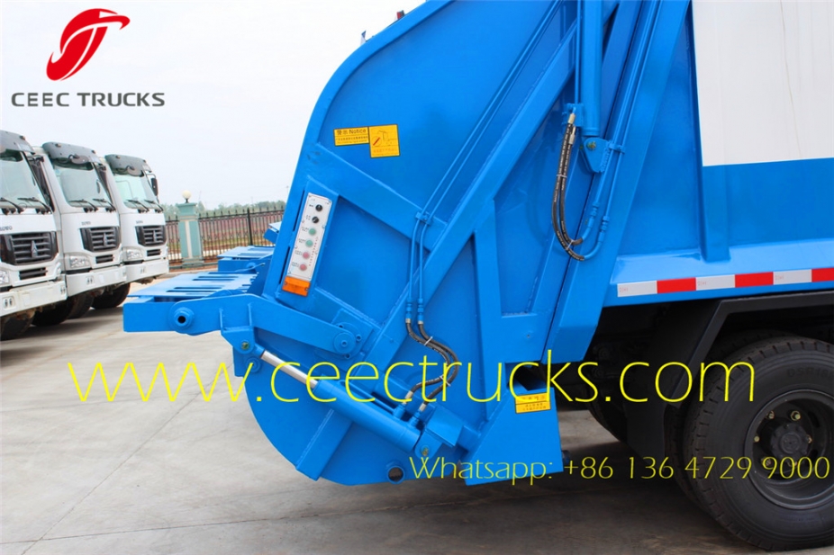 small 8 cbm dongfeng compactor refuse trucks hot sale