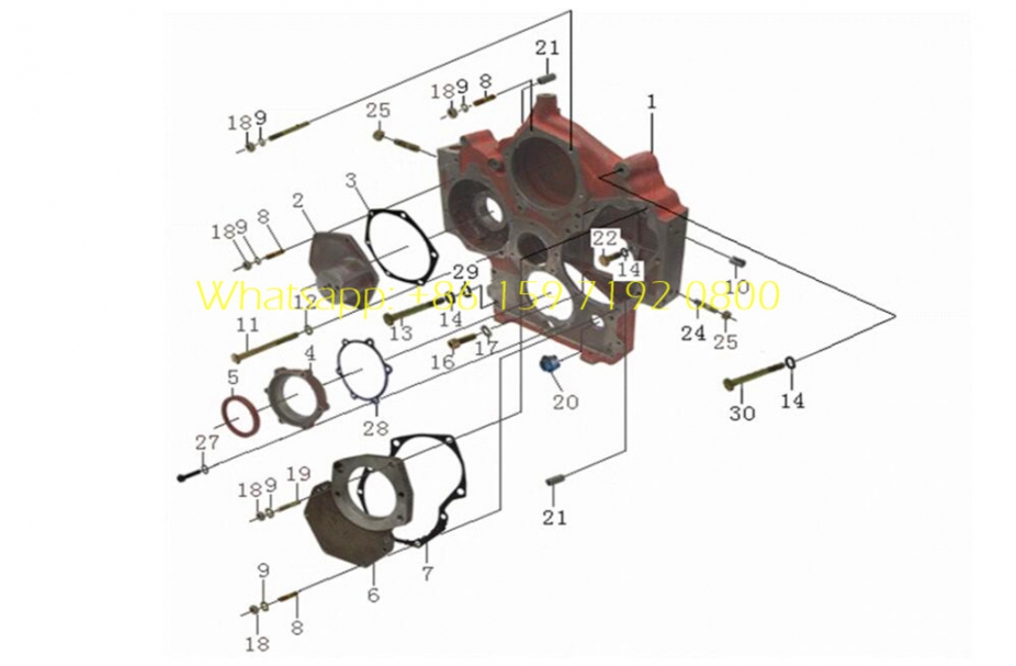 North benz WD615 WEICHAI engine beiben Euro2 engine