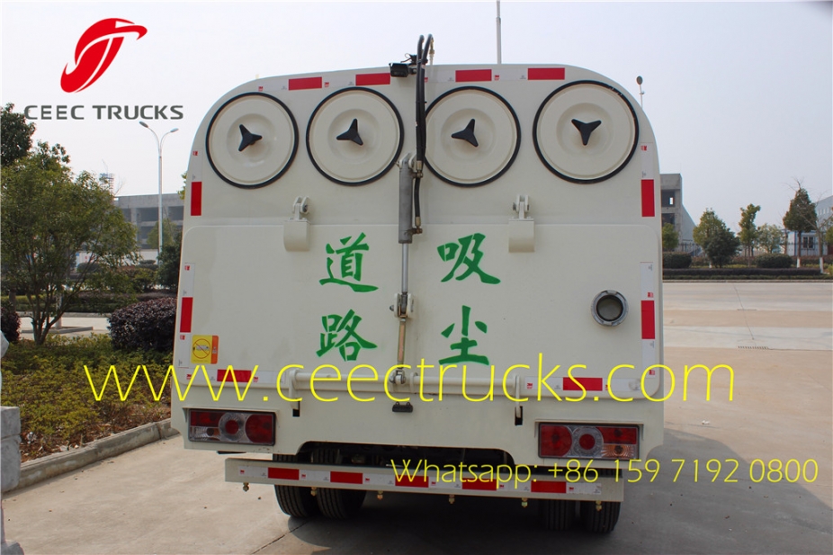 dongfeng 5CBM vacuum road sweeper tanker trucks manufacturer