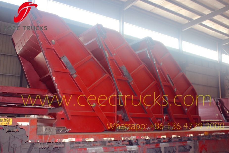 10CBM Myanmar compressed refuse truck tailgate assembly