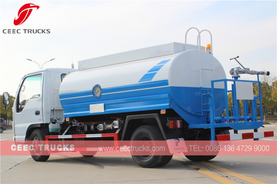 CEEC Hot Sale 5CBM Water Tanker Truck Low Price