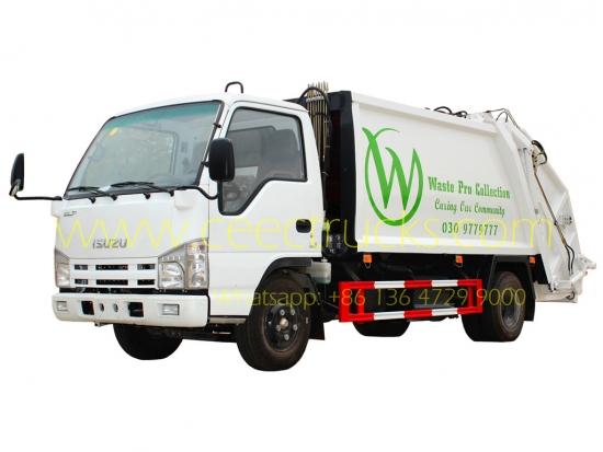 ISUZU 5cbm garbage compactor truck - CEEC Trucks