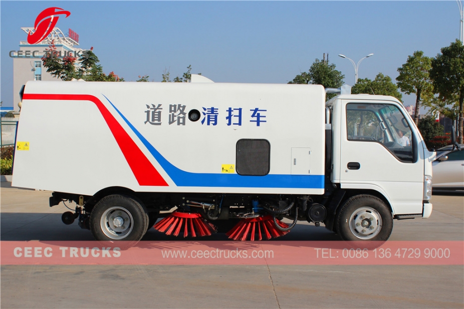 ISUZU 4CBM road sweeper low price