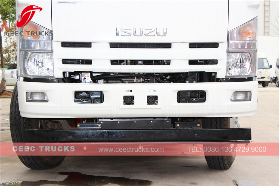 Best quality ISUZU 8000L road sweeper truck