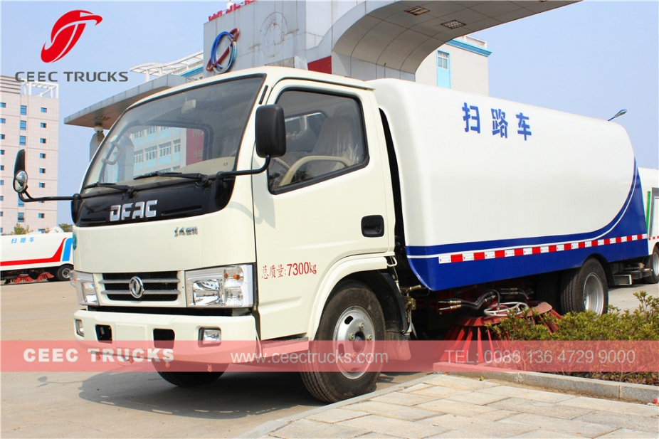 Dongfeng 5CBM жол сыпырғыш жүк көлігі