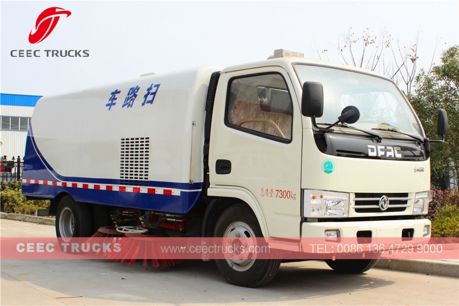 Dongfeng 5CBM жол сыпырғыш жүк көлігі