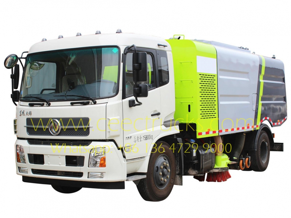 Dongfeng 12000L жол сыпырғыш машина