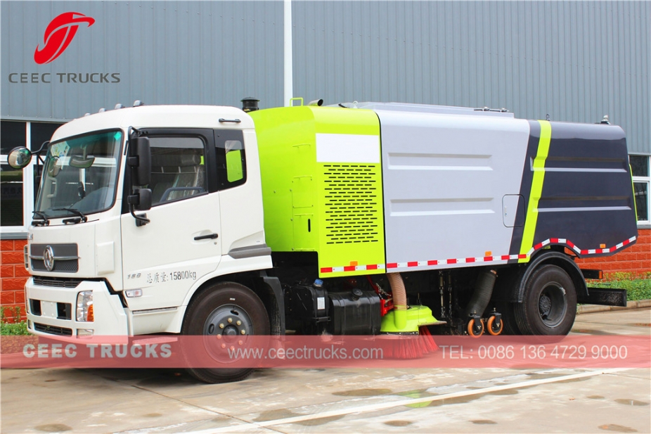 Dongfeng 12000L жол сыпырғыш машина