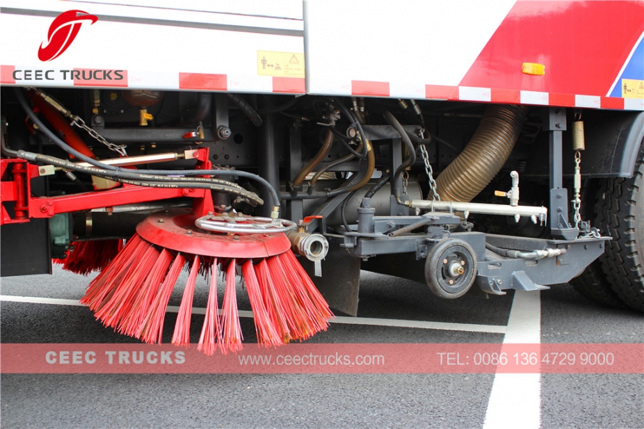 Dongfeng 12,000L road sweeper truck supplier