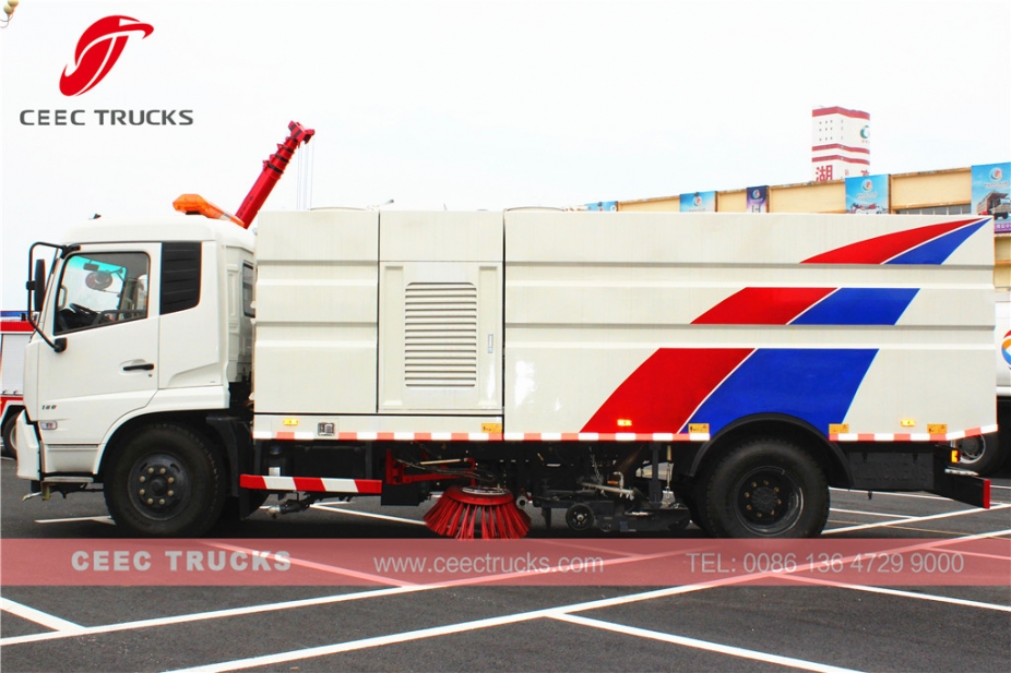 Dongfeng 12,000L road sweeper truck supplier