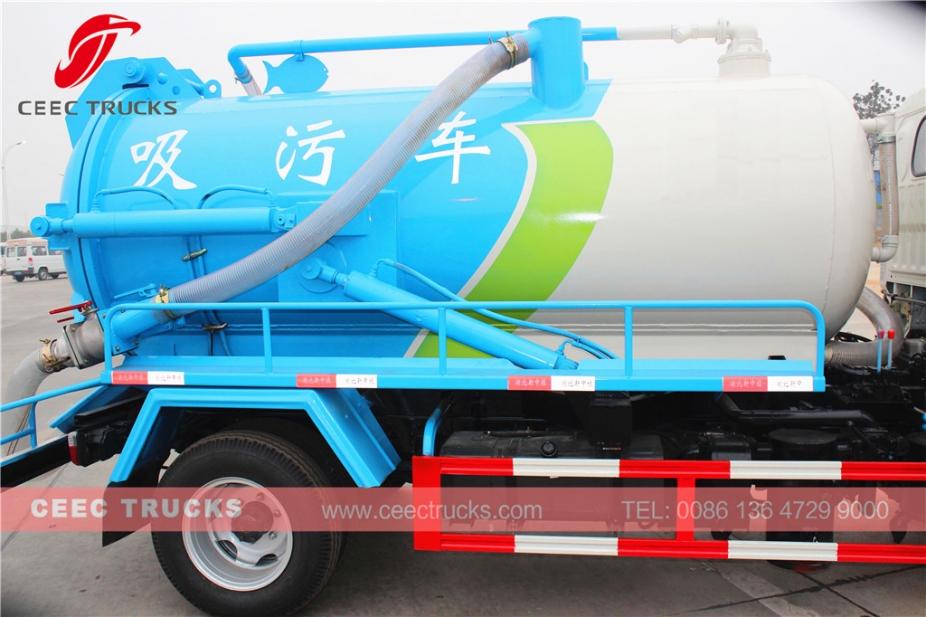 Dongfeng 4,000L Cesspit emptier for sale