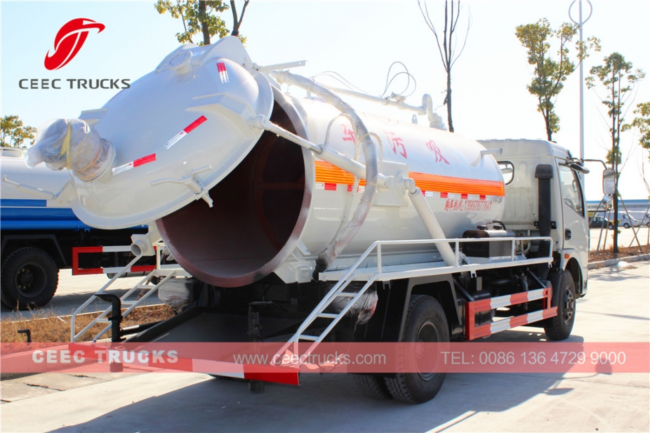 Dongfeng 6,000L Vacuum tanker