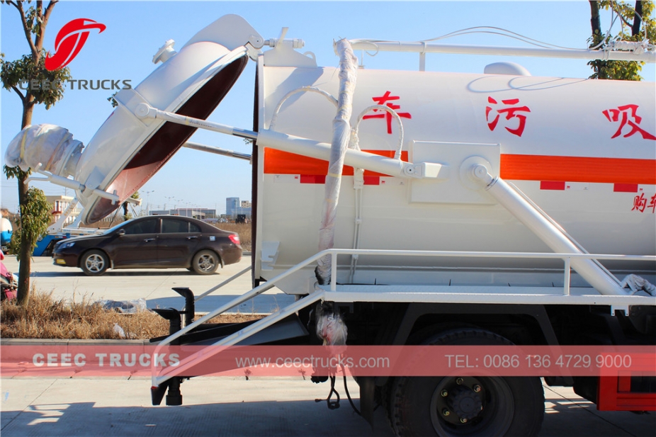 Dongfeng 6,000L Vacuum tanker