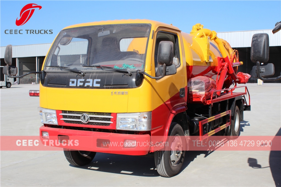 Dongfeng 4,000L Септикалық сорғыш сорғы