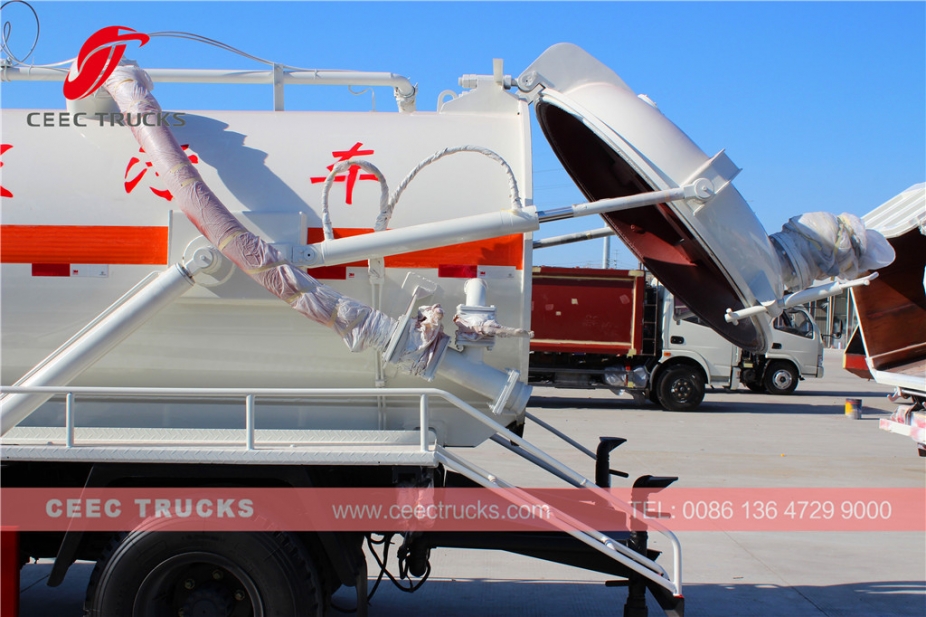 Dongfeng 6,000L Vacuum tanker