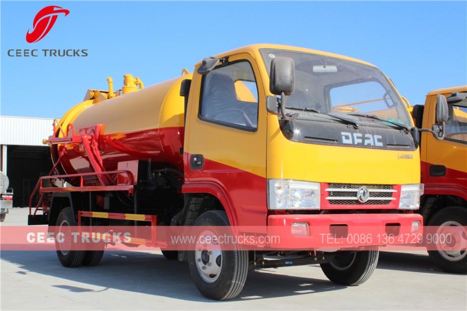 Dongfeng 4,000L Септикалық сорғыш сорғы