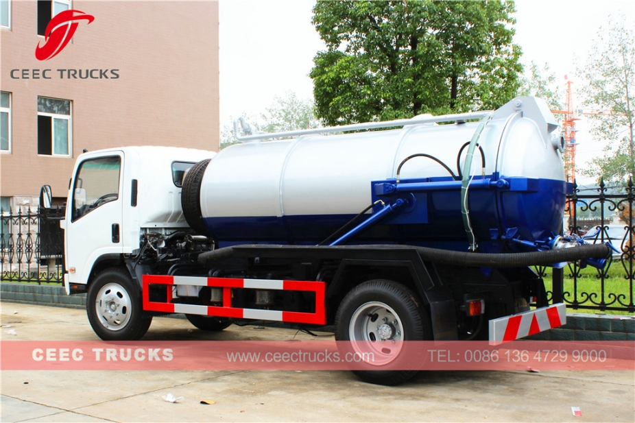 ISUZU 8000L Cesspit жүк тиегіш машинасы