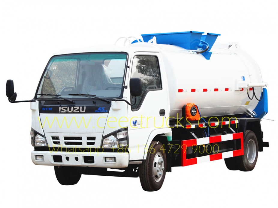 ISUZU 4000L Ас үйге арналған қоқыс автоцистернасы