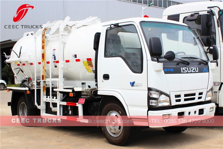 ISUZU 4000L Ас үйге арналған қоқыс автоцистернасы